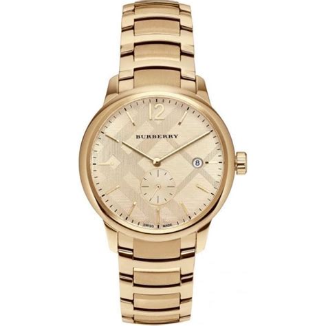 burberry gold women's watch|Burberry gold watch men.